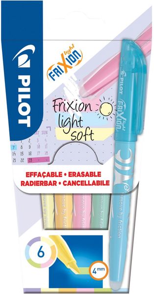 Pilot WLT572572 marker 6 pc(s) Chisel tip Blue. Green. Orange. Pink. V