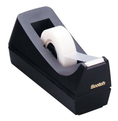 Scotch 7100040748 tape dispenser Plastic Black