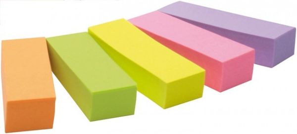 3M 670-5 note paper Rectangle Multicolour 100 sheets Self-adhesive