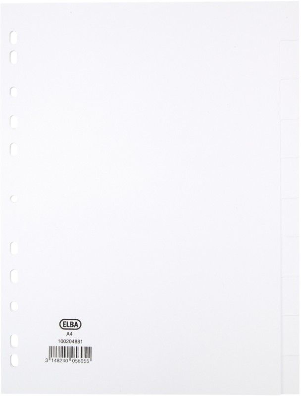 Elba 100204881 divider White 10 pc(s) - Image 1