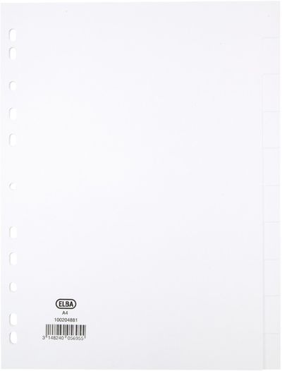 Elba 100204881 divider White 10 pc(s)