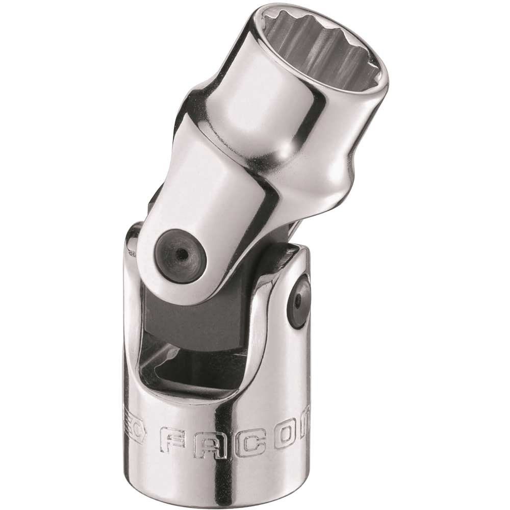 Facom 3/8" Drive Articulated Bi Hexagon Socket Imperial 3/8" 1/2" - Image 1