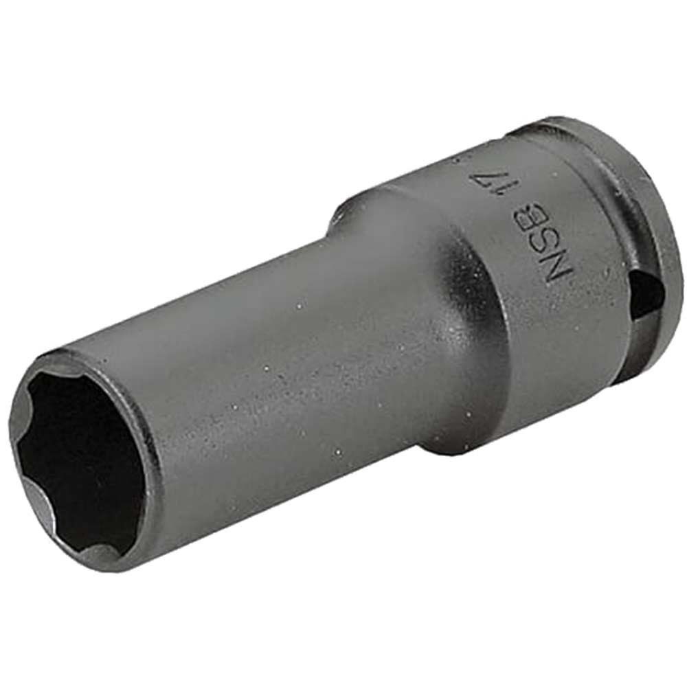 Facom 1/2" Drive Deep Thin Wall Hexagon Impact Socket 1/2" 16mm - Image 1