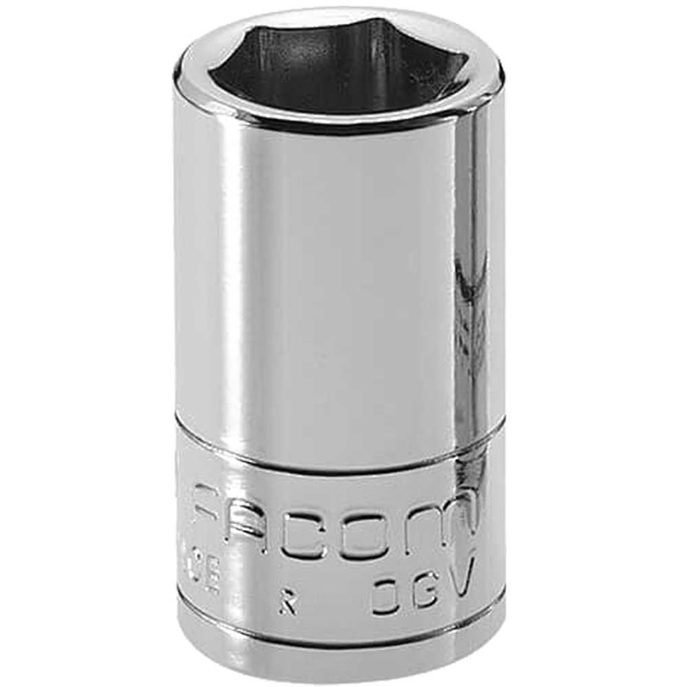 Facom 1/4" Drive Hexagon Socket Metric 1/4" 12mm - Image 1