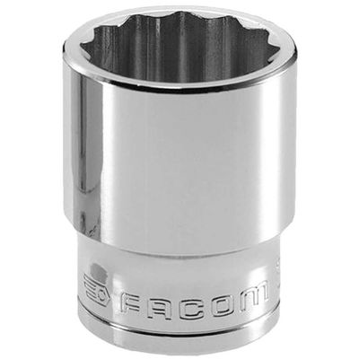 Facom 1/2" Drive Bi Hexagon Socket Imperial 1/2" 7/16"