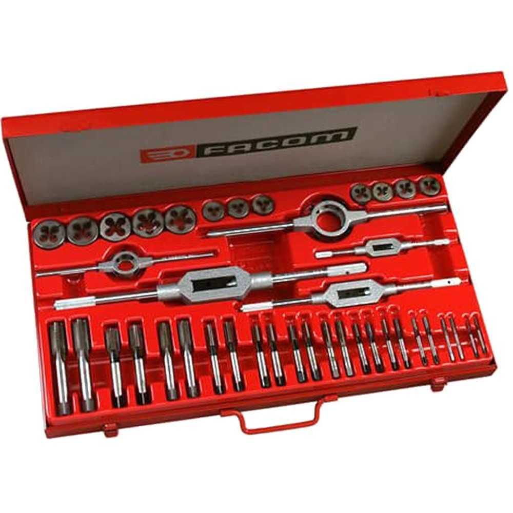 Facom 41 Piece Tap and Die Set Metric - Image 1