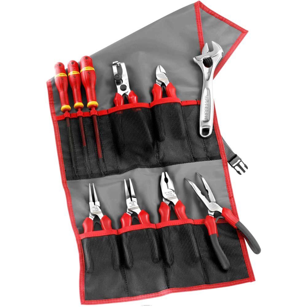 Facom 184.J4CPE 10 Piece Electricians Hand Tool Kit - Image 1