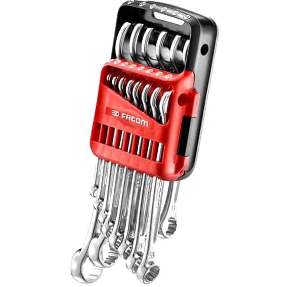 Facom 14 Piece 440 Series OGV Combination Spanner Set Metric - Image 1