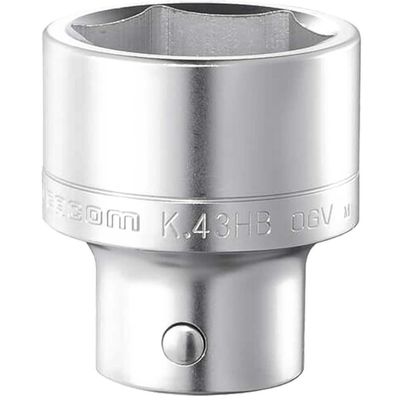 Facom 3/4" Drive Quick Release Hexagon Socket Metric 3/4" 43mm