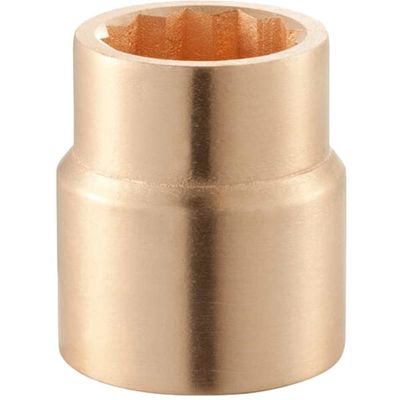 Facom 1" Drive Non Sparking Copper Beryllium Bi Hexagon Socket Metric 1" 55mm