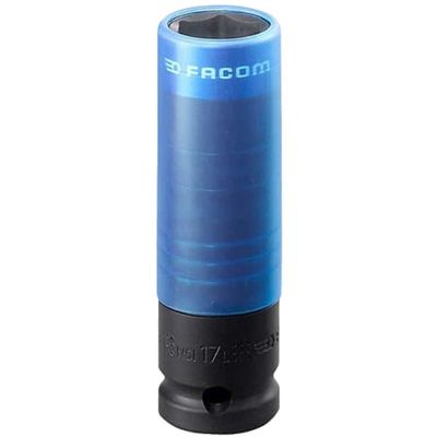 Facom 1/2" Drive Reinforced Impact Socket for Alloy Wheels Metric 1/2" 17mm