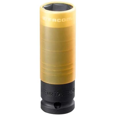 Facom 1/2" Drive Reinforced Impact Socket for Alloy Wheels Metric 1/2" 19mm