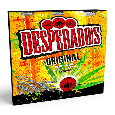 Desperados Original Beer Lager Bottles 3 x 330ml - Thumbnail 2