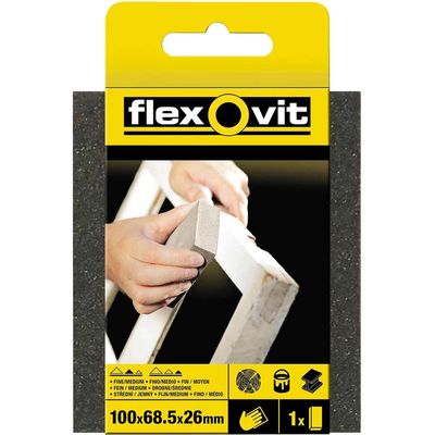 Flexovit 63642556853 Sanding Sponges Standard Medium/Coarse