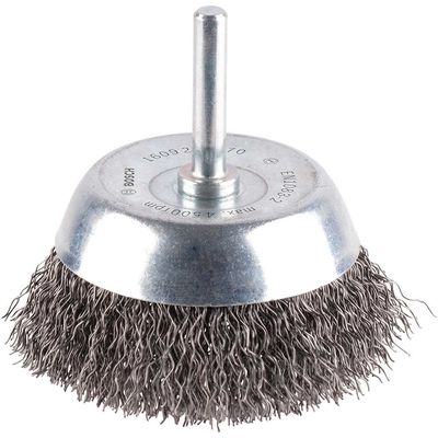 Bosch PRO 0.3mm Crimped Steel Wire Brush 70mm 6mm Shank