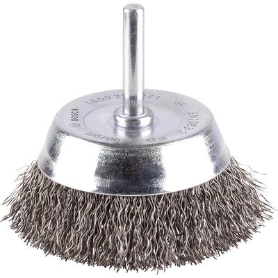 Bosch PRO 0.2mm Crimped Steel Wire Brush 70mm 6mm Shank