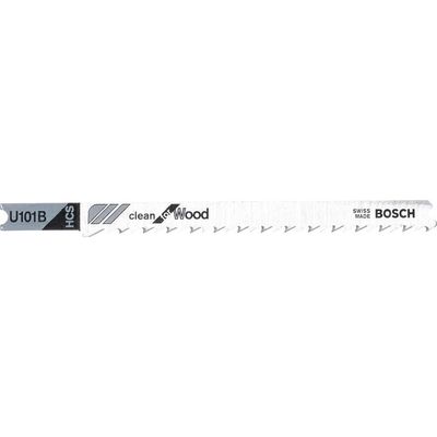 Bosch U101 B Wood Cutting Jigsaw Blades Pack of 3