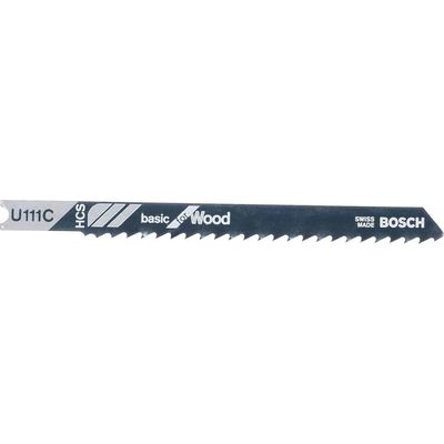 Bosch U111 C Wood Cutting Jigsaw Blades Pack of 3