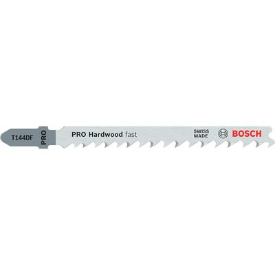 Bosch PRO T144 DF Hard Wood Cutting Jigsaw Blades Pack of 5