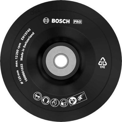 Bosch PRO M14 Angle Grinder Backing Pad 125mm
