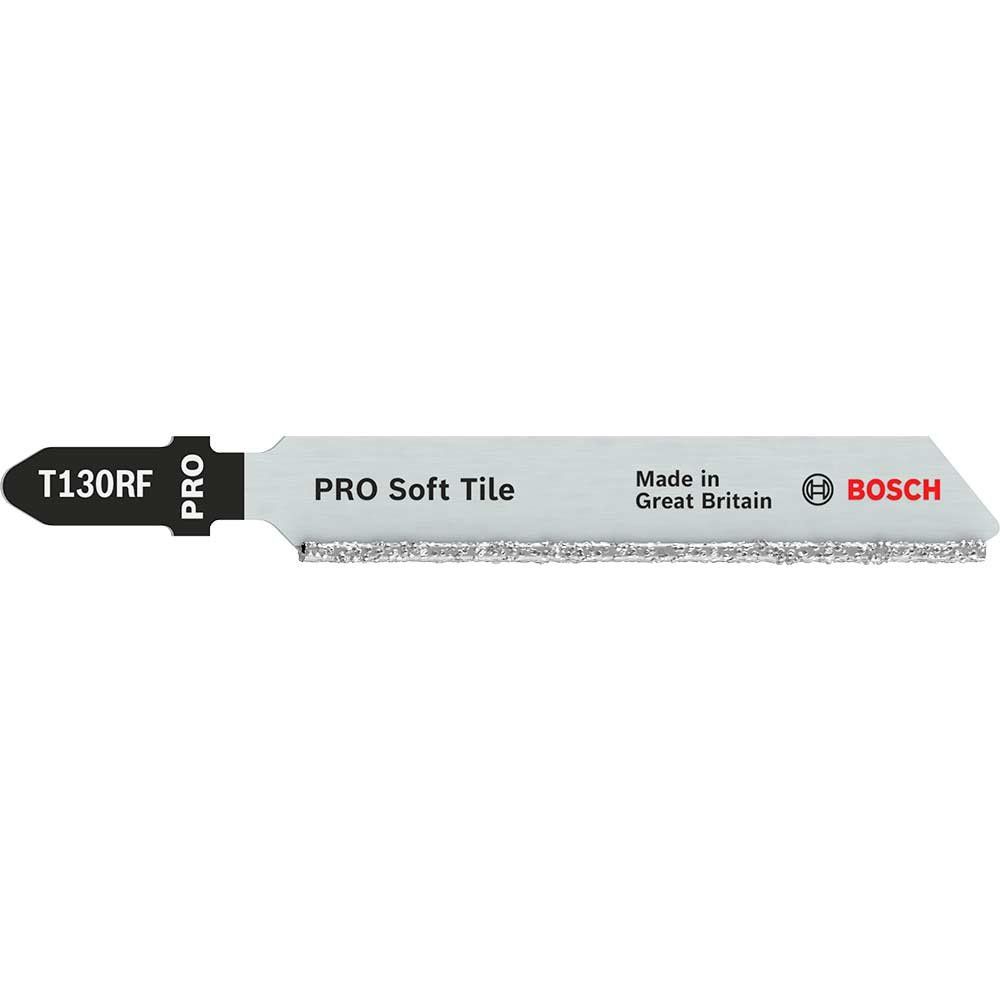 Bosch T130 RIFF Ceramic Cutting Jigsaw Blades Pack of 3 - Image 1