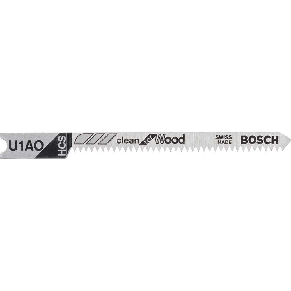 Bosch U1 AO Wood Cutting Jigsaw Blades Pack of 3 - Image 1