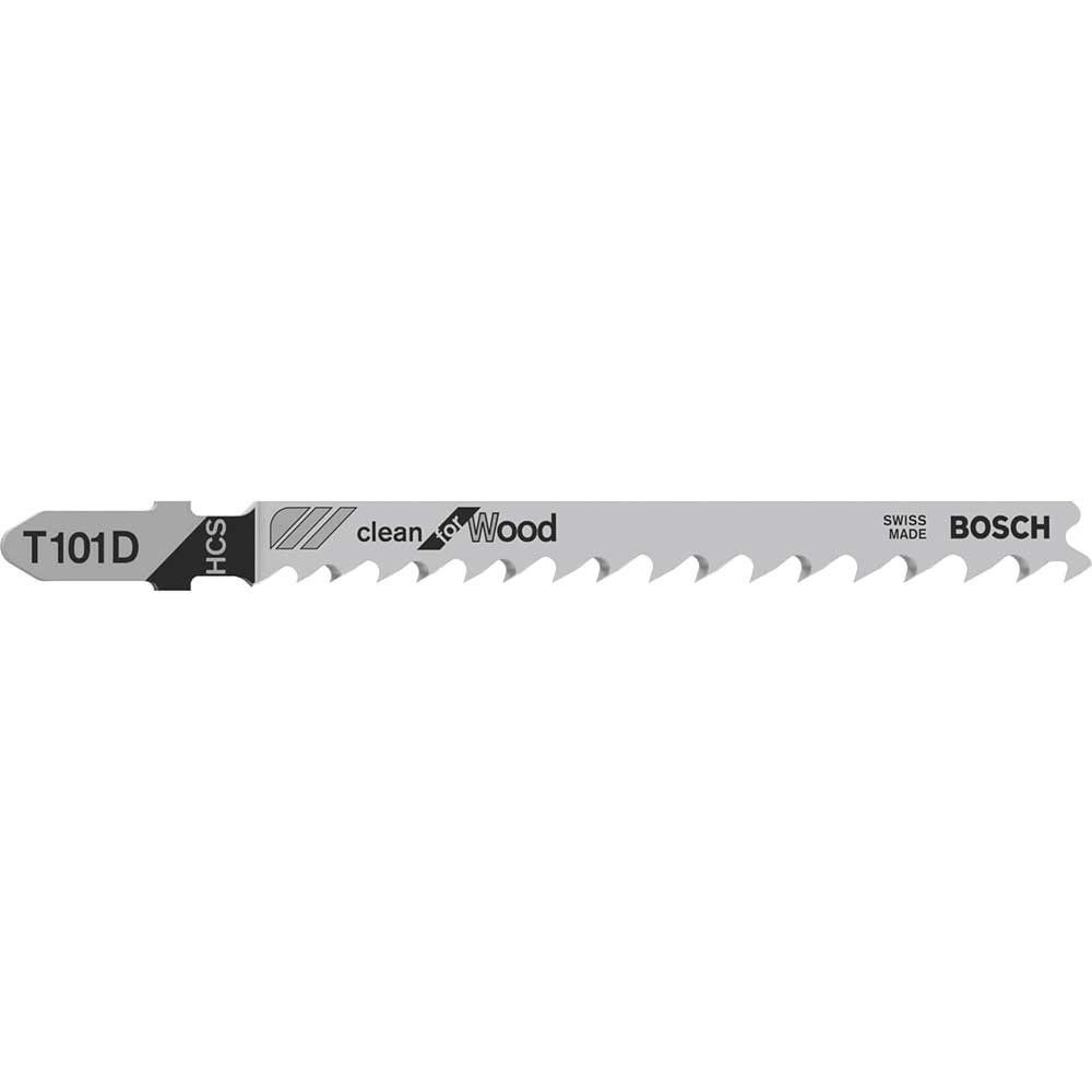 Bosch T101 D Wood Cutting Jigsaw Blades Pack of 100 - Image 1