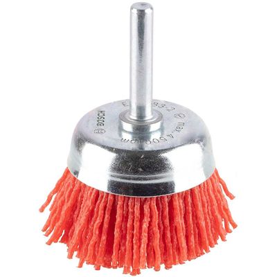 Bosch PRO Nylon Bristle Cup Brush 50mm 6mm Shank