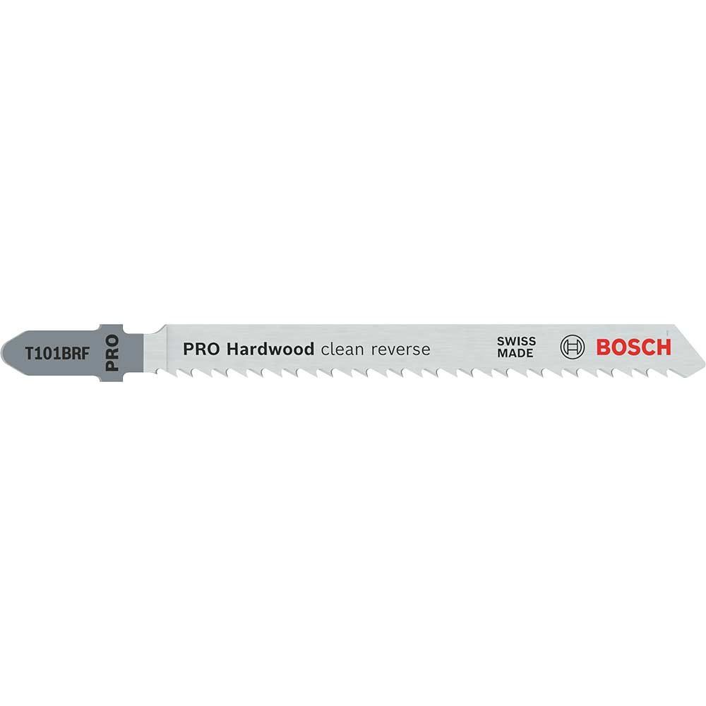 Bosch PRO T101BRF Hard Wood Cutting Jigsaw Blades Pack of 5 - Image 1
