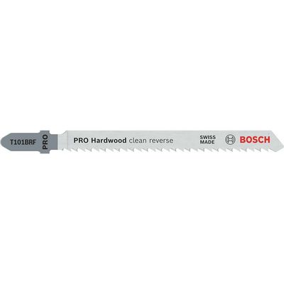 Bosch PRO T101BRF Hard Wood Cutting Jigsaw Blades Pack of 5