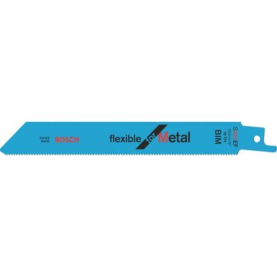 Bosch S922EF Metal Cutting Reciprocating Sabre Saw Blades Pack of 2