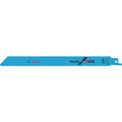 Bosch S1122BF Metal Cutting Reciprocating Sabre Saw Blades Pack of 2