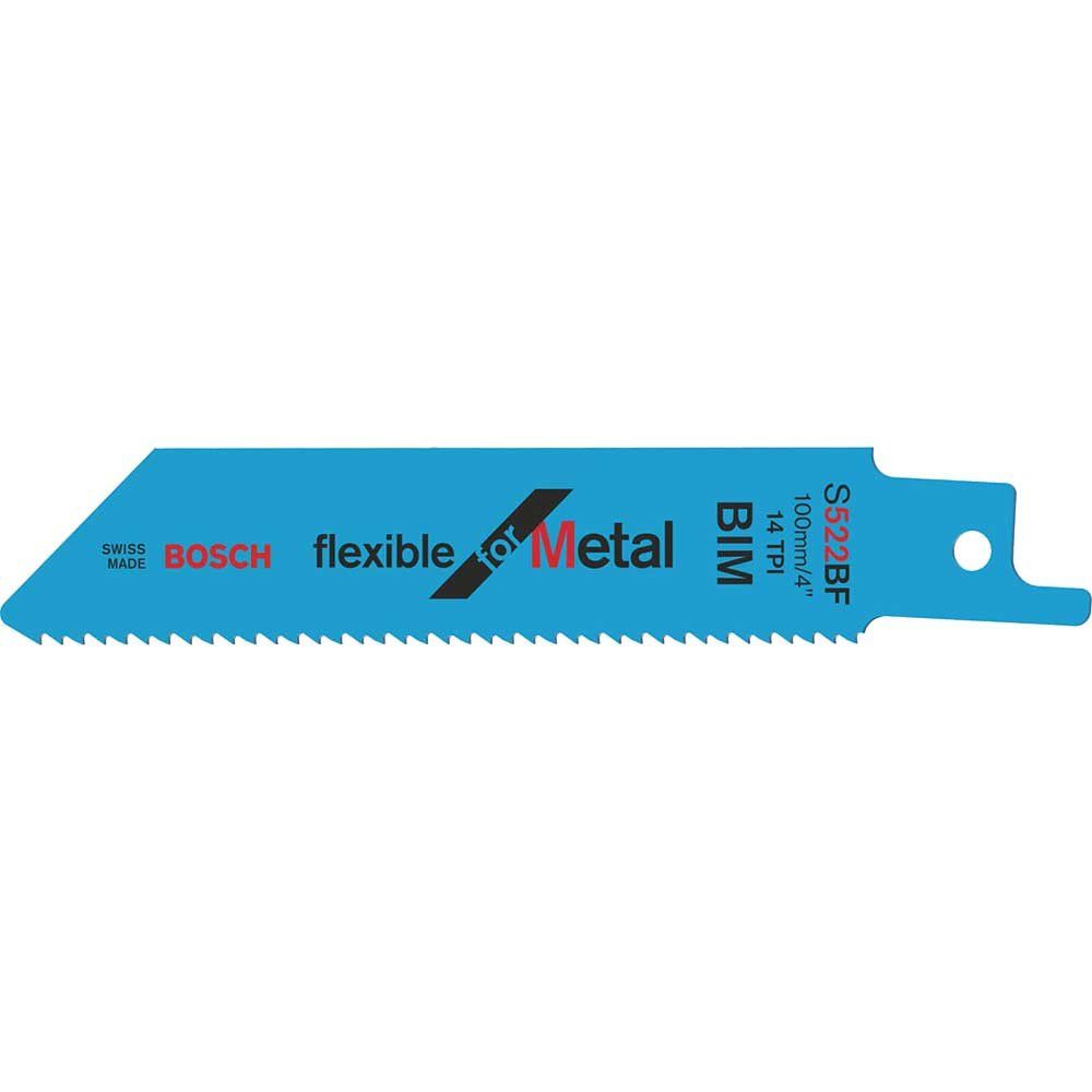 Bosch S522BF Metal Reciprocating Sabre Saw Blades Pack of 5 - Image 1
