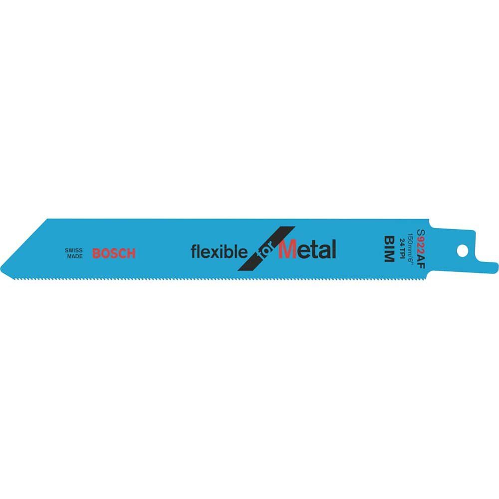 Bosch S922AF Metal Cutting Reciprocating Sabre Saw Blades Pack of 5 - Image 1