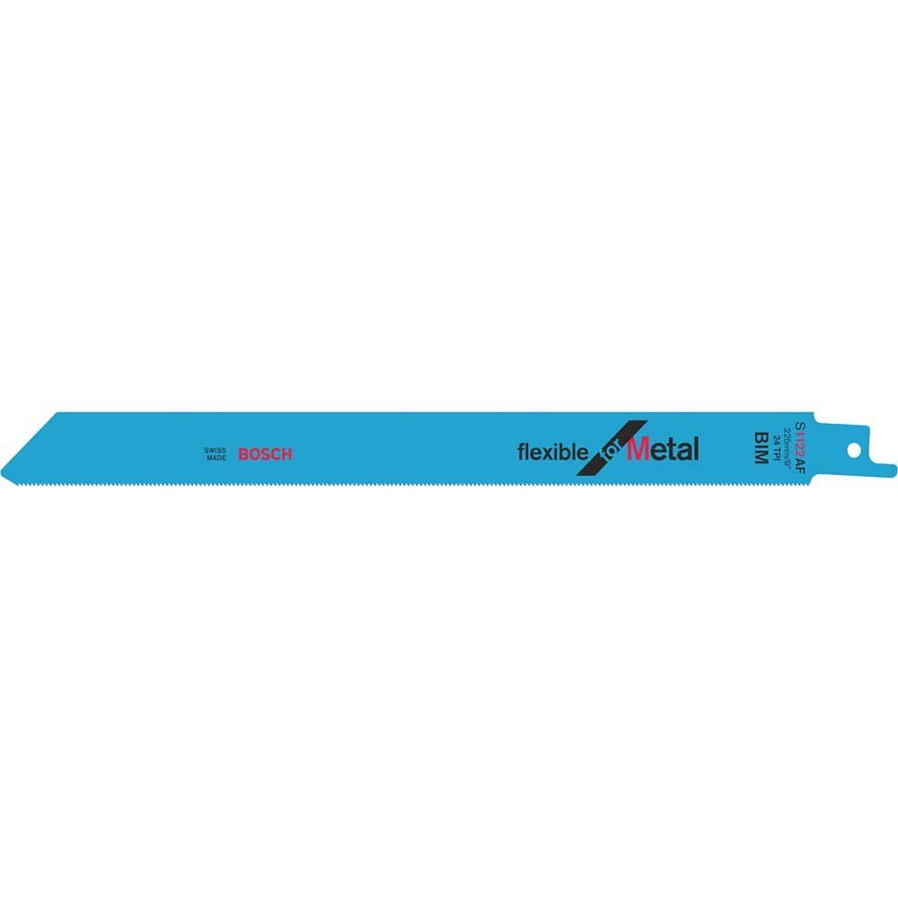 Bosch S1122AF Metal Cutting Reciprocating Sabre Saw Blades Pack of 5 - Image 1