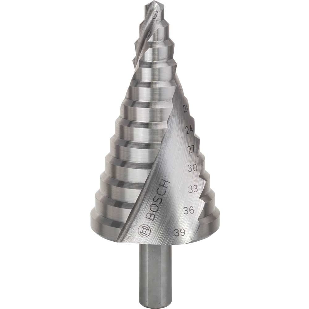 Bosch HSS Step Drill Bit 6mm - 39mm - Image 1