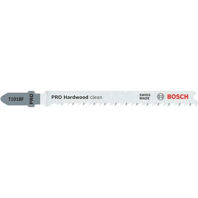 Bosch PRO T101 BF Hard Wood Cutting Jigsaw Blades Pack of 25
