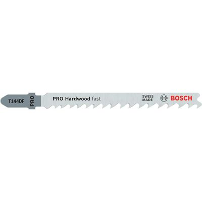 Bosch PRO T144 DF Hard Wood Cutting Jigsaw Blades Pack of 25
