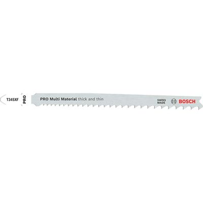 Bosch PRO T345 XF Progressor Jigsaw Blades Pack of 3