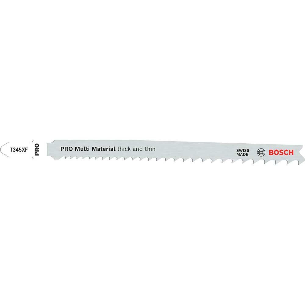 Bosch PRO T345 XF Progressor Jigsaw Blades Pack of 5 - Image 1