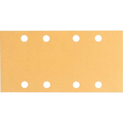 Bosch Punched Hook and Loop Sanding Sheets 93mm x 186mm 400g Pack of 10