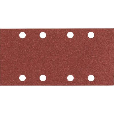Bosch Punched Hook and Loop Sanding Sheets 93mm x 186mm 180g Pack of 10