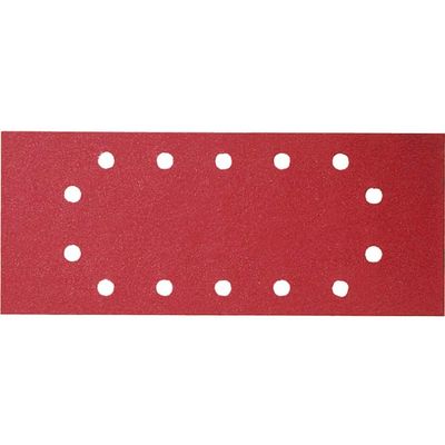 Bosch C430 Punched Clip On 1/2 Sanding Sheets 115mm x 280mm 80g Pack of 10