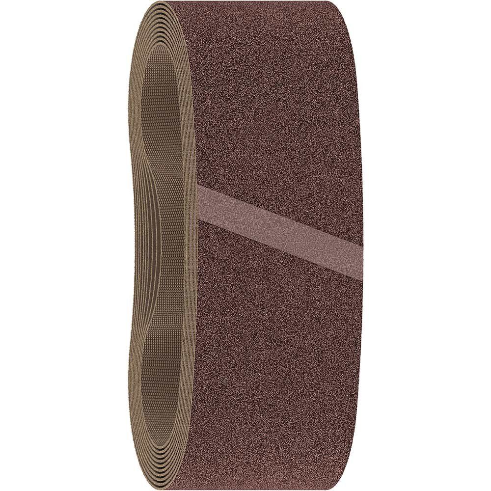 Bosch PRO 75mm x 533mm Sanding Belt 75mm x 533mm 80g Pack of 10 - Image 1