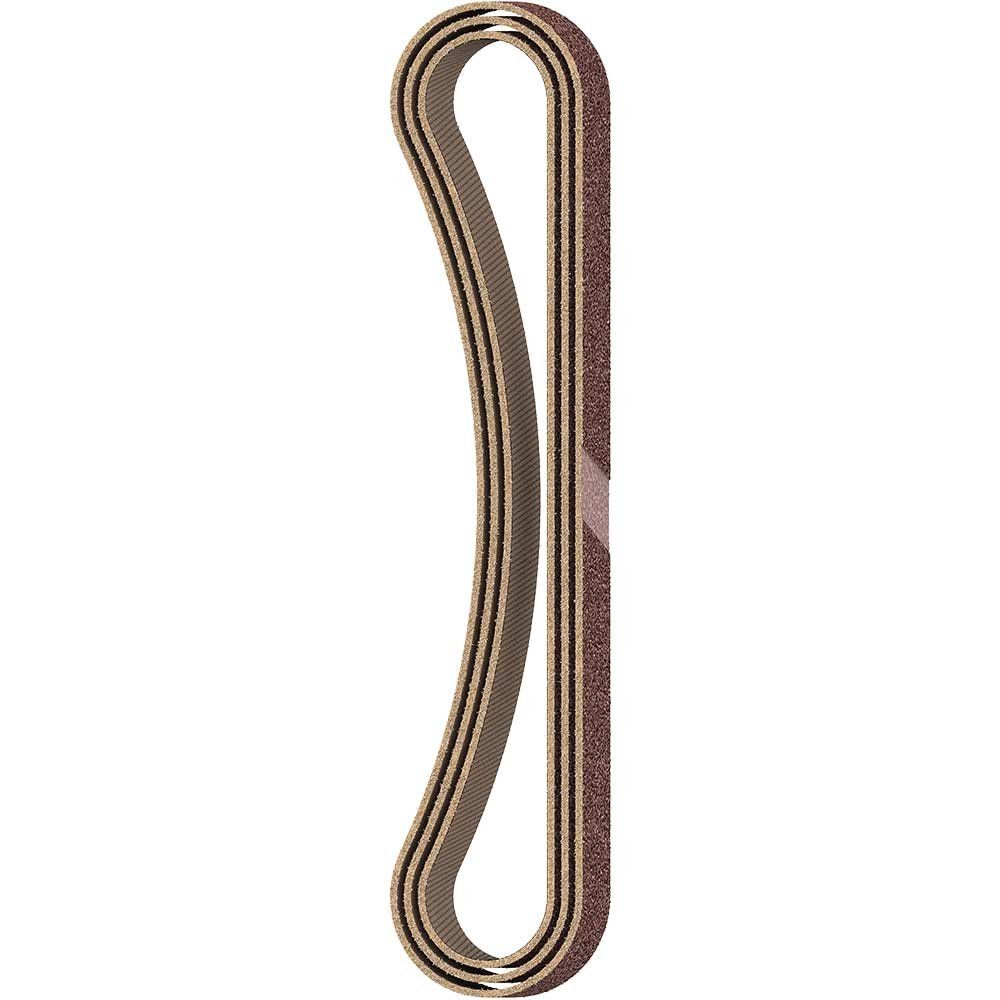 Bosch PRO X440 13mm x 455mm Sanding Belt for Wood and Paint 13mm x 451mm 120g Pack of 3 - Image 1