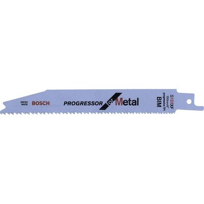 Bosch S123XF Progressor Metal Cutting Reciprocating Sabre Saw Blades Pack of 5