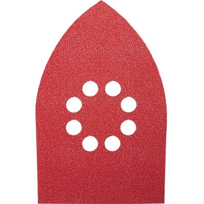 Bosch Punched Hook and Loop Multi Sanding Sheets 100mm x 170mm 180g Pack of 5