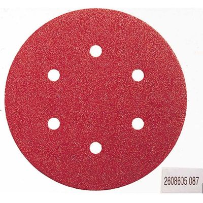 Bosch Red Wood Sanding Disc 150mm 150mm 40g Pack of 5