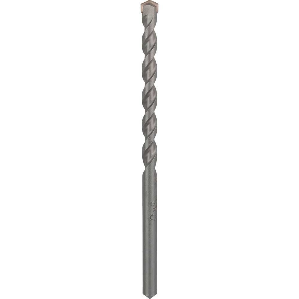 Bosch Silver Percussion Masonry Drill Bit 12mm 200mm - Image 1