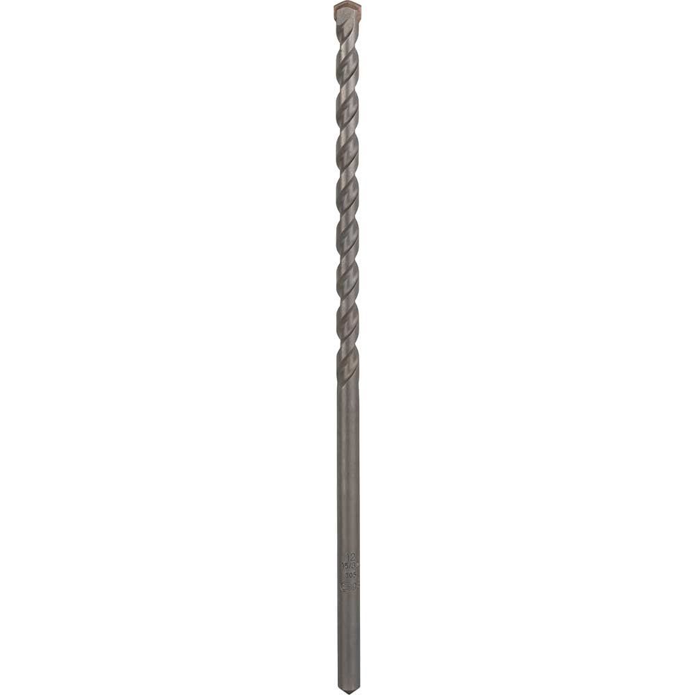 Bosch Silver Percussion Masonry Drill Bit 12mm 300mm - Image 1